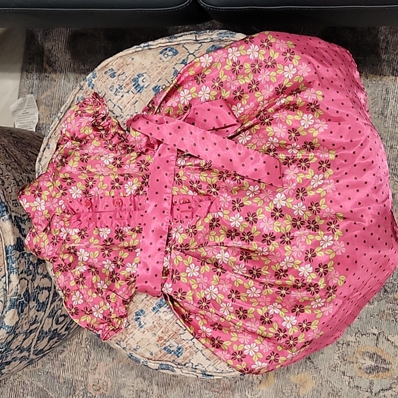 Pink Vanilla satin dress - Picture 1 of 2